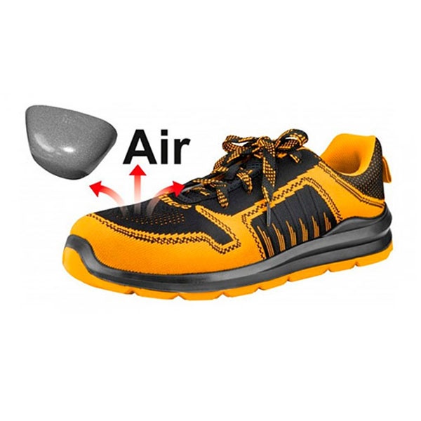 Adidasi Protectie cu Varf Metalic 39 INGCO SSH81SB.39