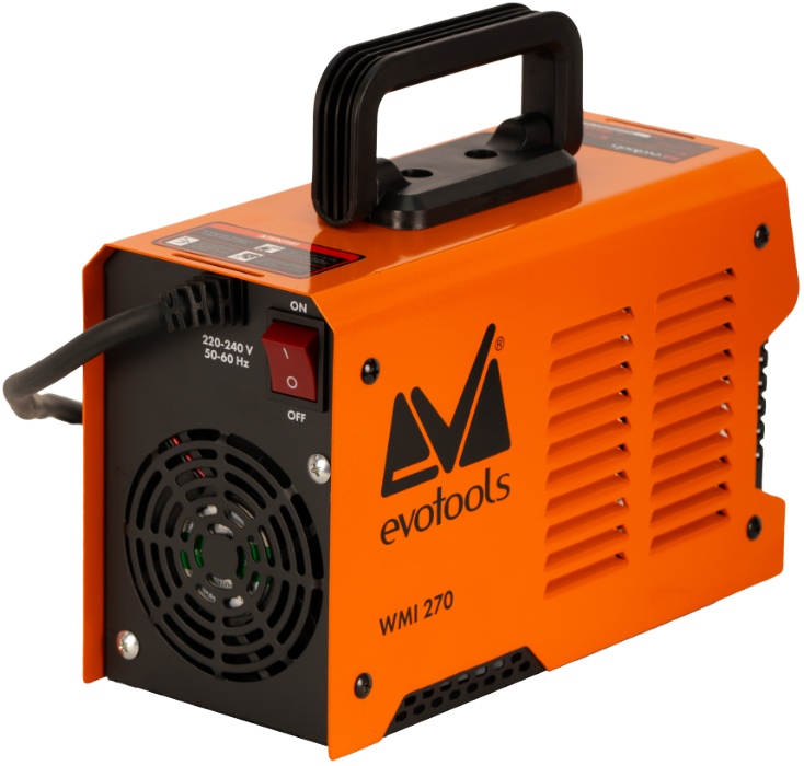 Aparat Invertor de Sudura cu Afisaj LED WMI 270, anti-stick, 4kg, 2.5-5mm, IP21S, Evotools 683149 - 1 | YEO