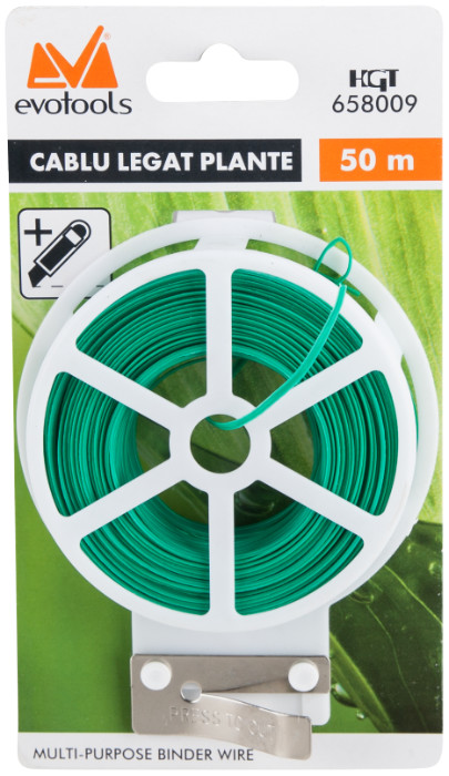 Cablu Legat Plante 50 m; Evotools 658009 - 1 | YEO