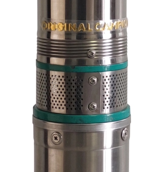 Pompa submersibila de mare adancime ALFA CMP1560, 4QJD2-80/16-2.2, 16 turbine, 2.2kW (3HP), 10.000 l/h, Hmax 160m, cablu 30m, diametru 100mm, racord 1-1.5