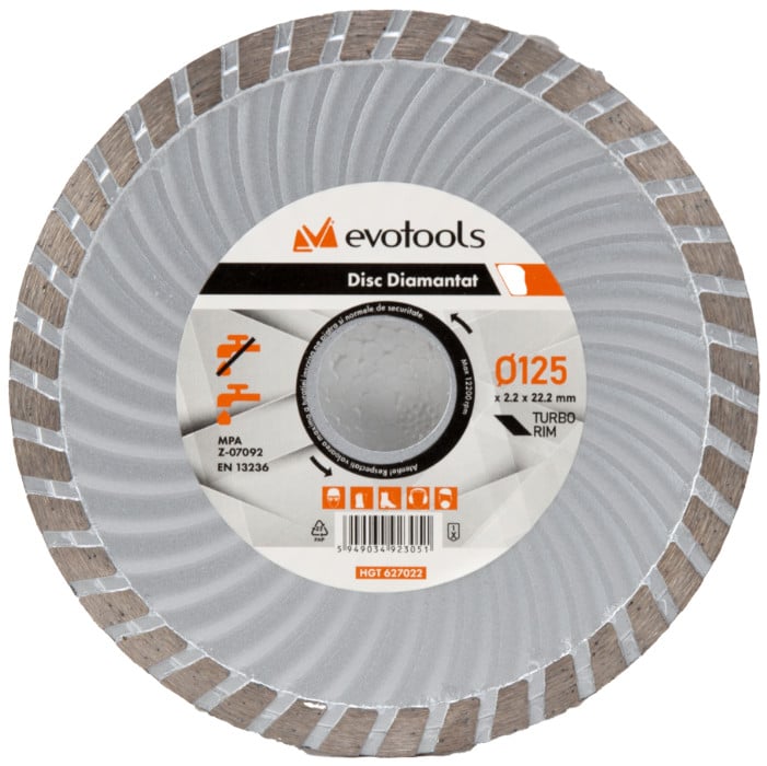 Disc Diamantat Turbo ETP 115 mm; grosime pastila: 2 mm