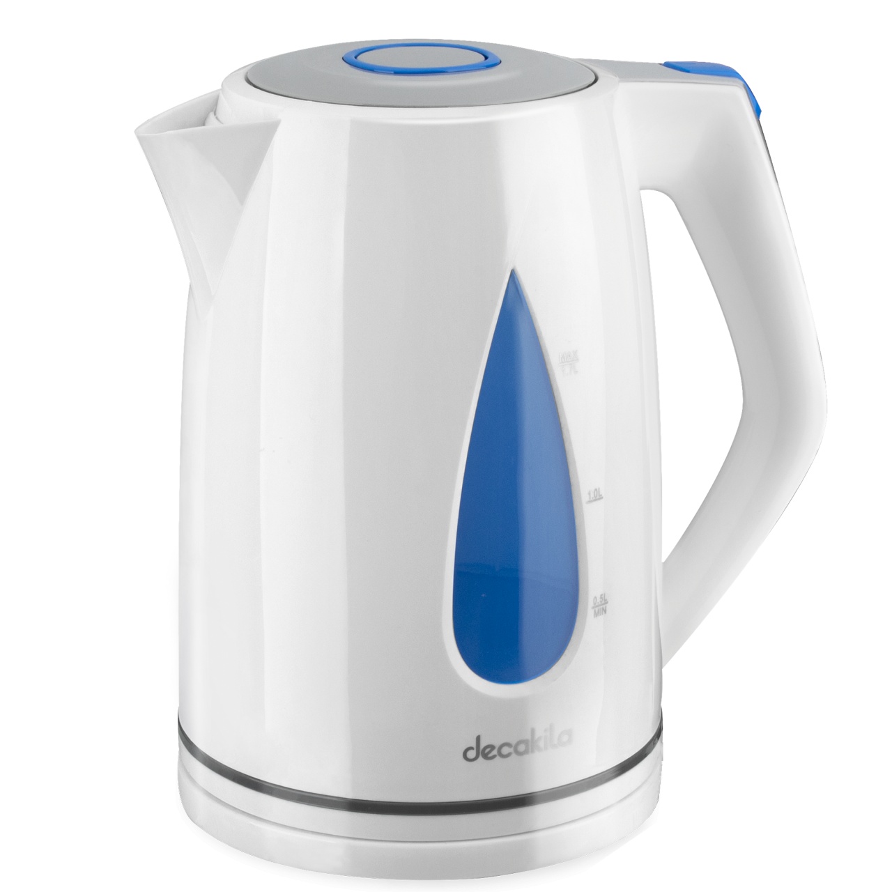 Fierbator Apa 2200W 1.7L Alb/Albastru Decakila KEKT017W