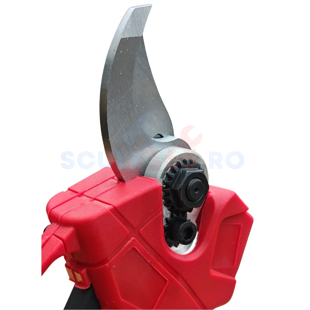Foarfeca gradina electrica cu 2 acumulatori 48V x 8AH, pentru gradina, diametru taiere 27mm, Valiza, profesional Motoyama Japan CMP1728 - 1 | YEO