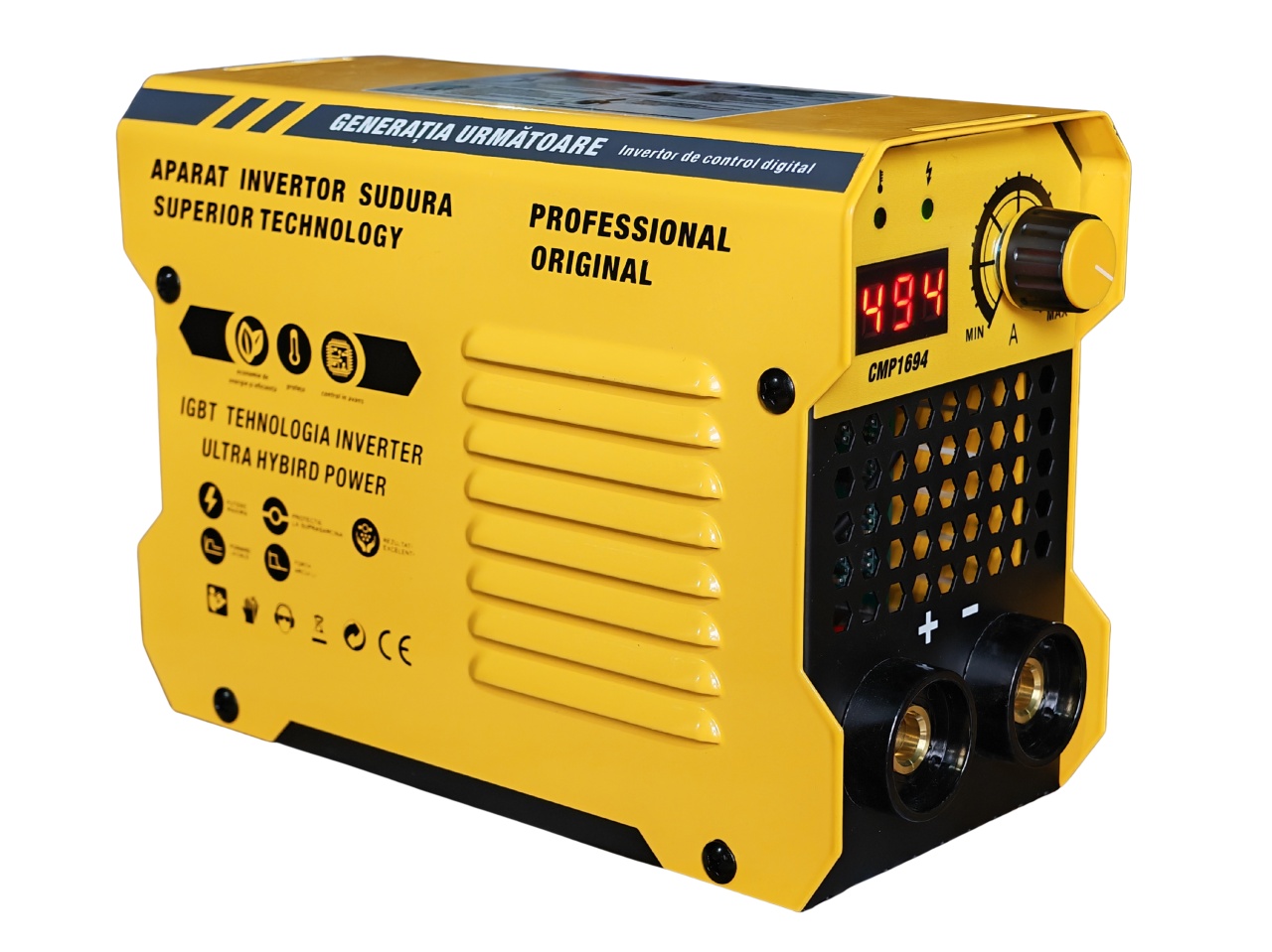 Aparat de sudura tip Invertor 494A, reglaj, afisaj digital, ventilat, 1.6-4mm, Next Generation - URAL MASH PROFESSIONAL CMP1694 - 2 | YEO