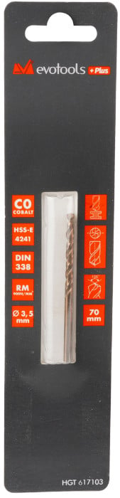 Burghiu Metal HSS-E Colbat - 2 | YEO