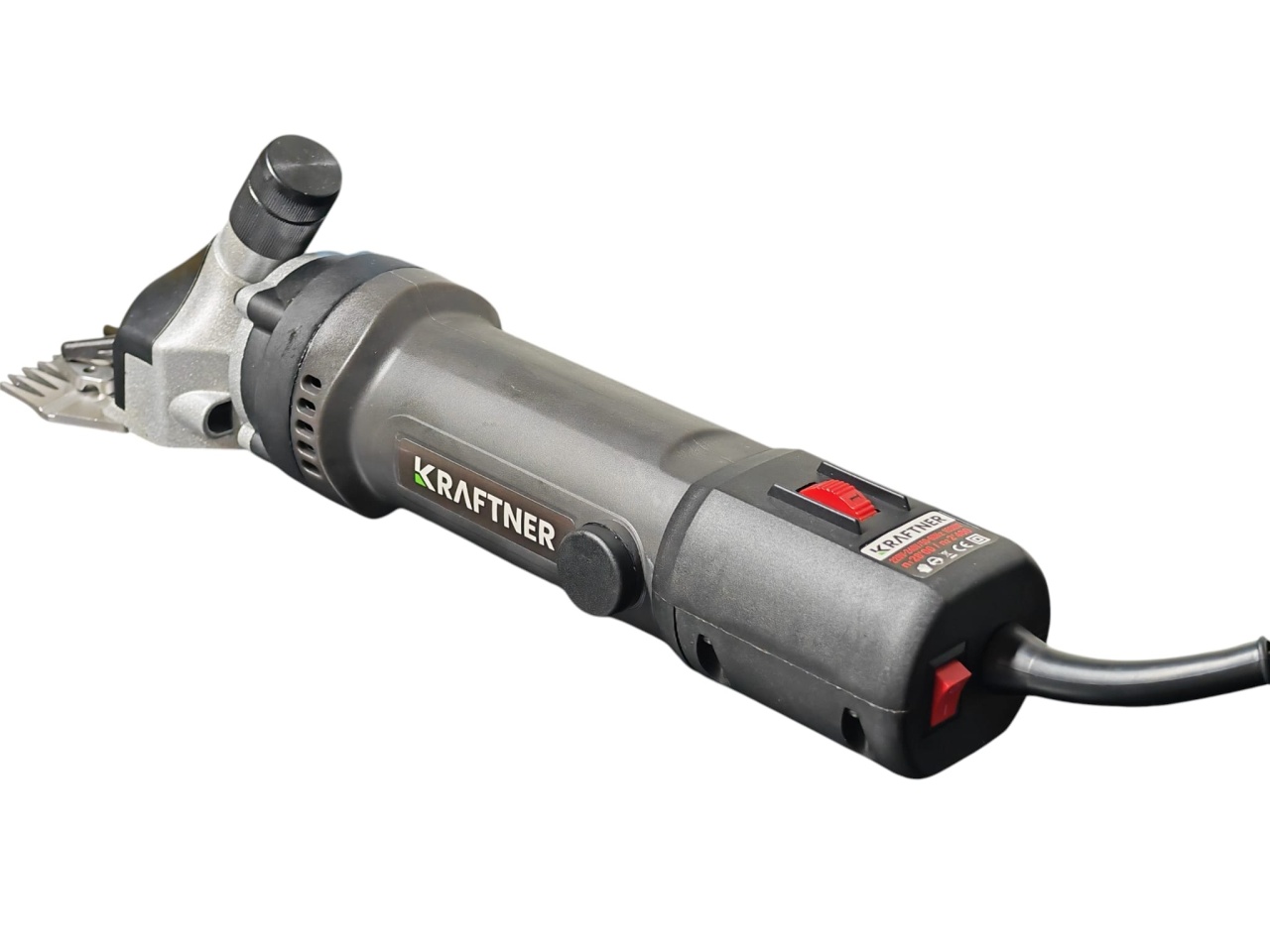 Masina de tuns oi 1500w, 2800rpm, 77mm latime, 6 trepte, turatie variabila, carbuni de rezerva KRAFTNER KF-1542 - imagine 3