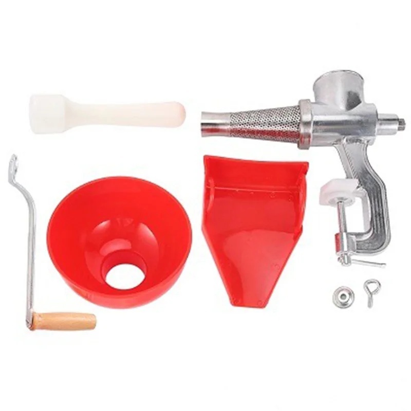 Masina storcator suc rosii manuala cu separator 3kg, profesionala, corp aluminiu, Brillo BR-5301 - 1 | YEO