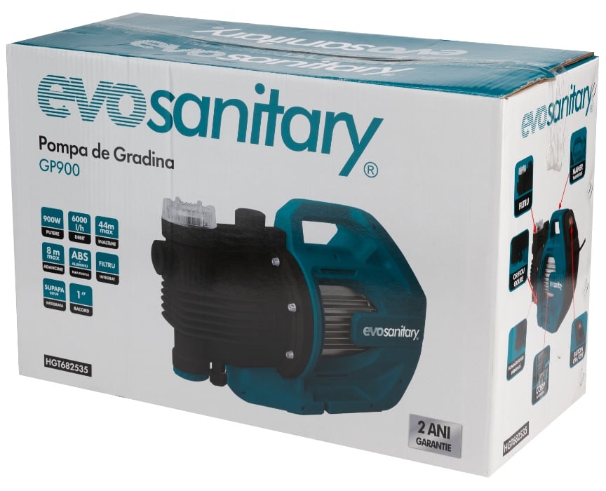 Pompa apa Gradina 900 W, GP Evotools 682535 - 2 | YEO