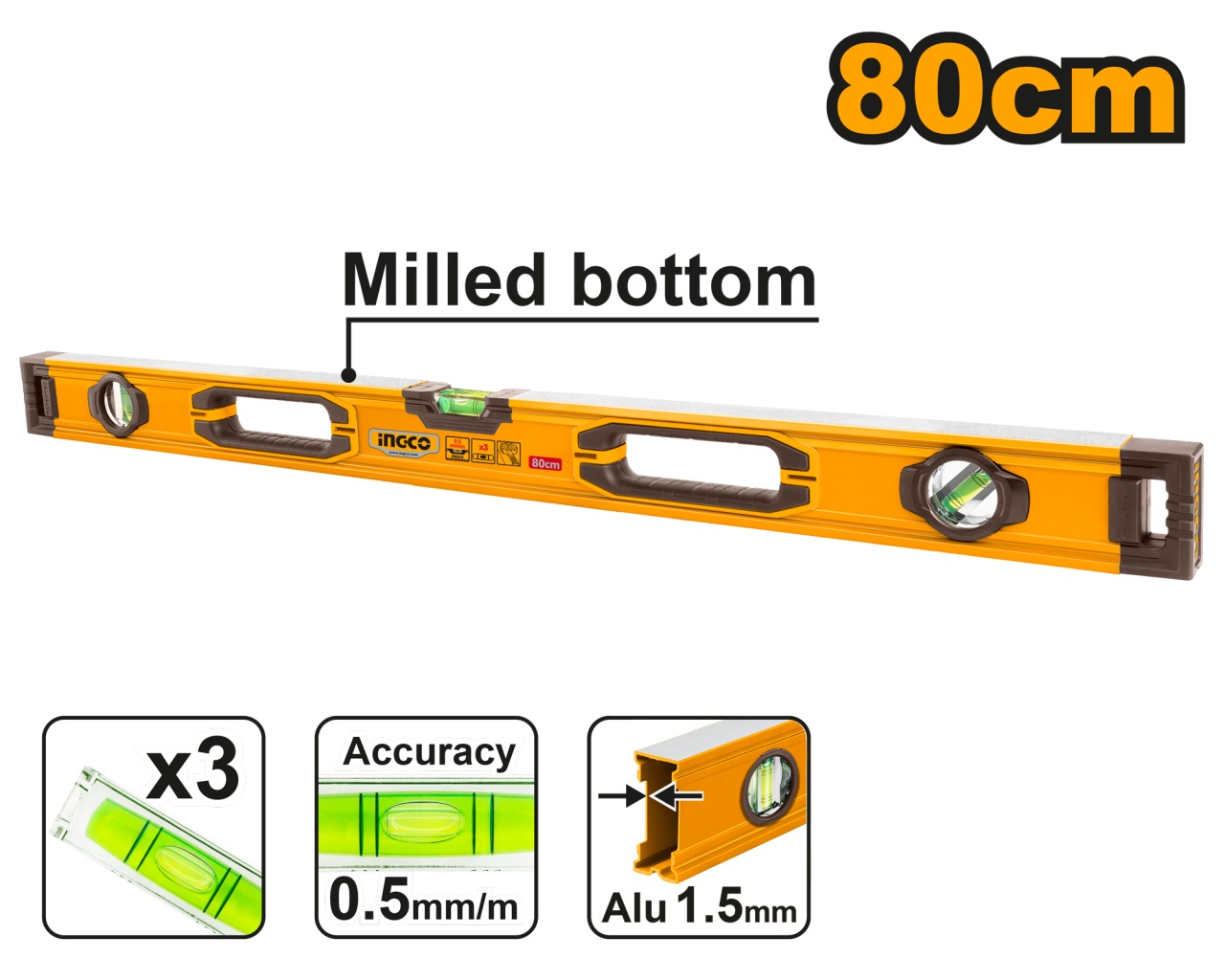 Boloboc 40cm INGCO HSL08040
