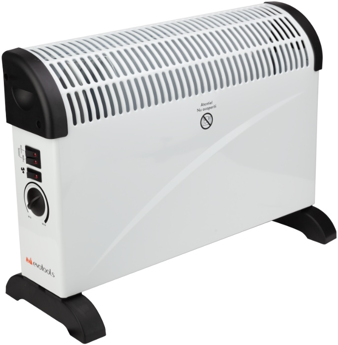 Convector Electric 3 trepte cu ventilator 2000W CH 2000T, Evotools 681851