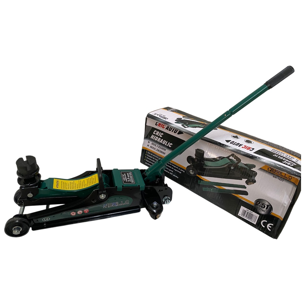 Cric hidraulic manual 2.5T, 383mm, tip crocodil, supapa suprasarcina, 11kg, Brillo BR-1823 - 2 | YEO