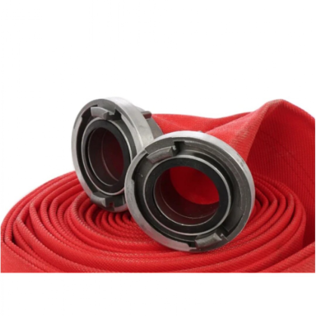 Furtun pompier Lider MX956 2" (50mm) 20m presiune 8 bar cu cuple racordare rosu [BAX:4/BUC:1] - imagine 3