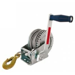 Macara Troliu Manual cu clichet 635kg / 1400lb, 10m cablu otel B0908