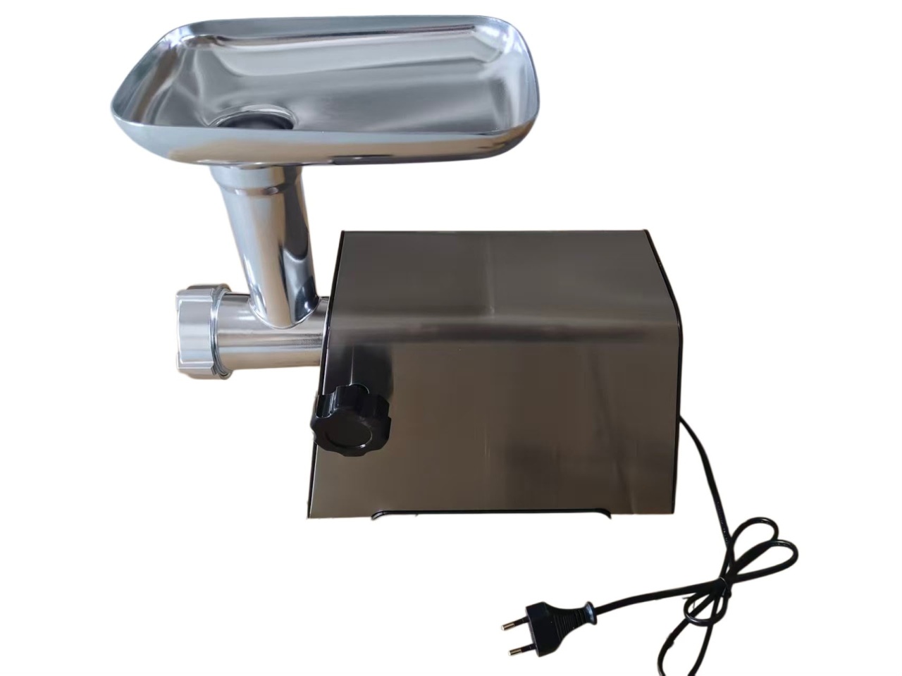 Masina de tocat carne INOX, 3500W, functie reverse, 3 in 1 cu adaptor chiftele, carnati CAMPION PROFESSIONAL - view 2