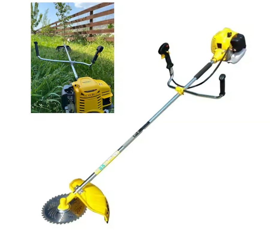 Motocoasa benzina in 4 timpi 7cp, 62cc, 9500rpm, accesorii incluse, WAINER GT2