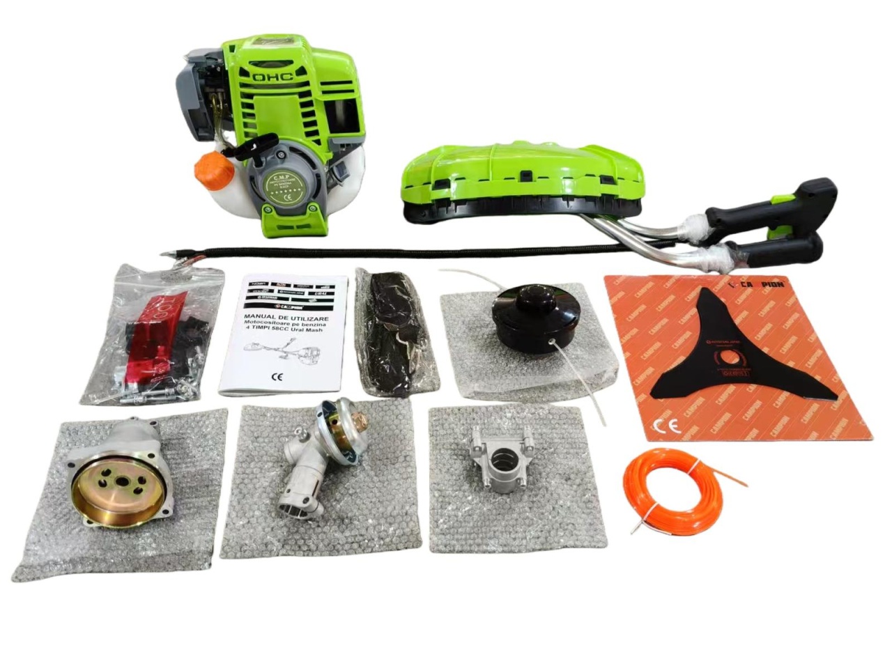 Motocoasa pe benzina 4 timpi T5600, 8.5CP, Stromo-CRAFT model 2026, 58cc, 12.000rpm, 6 accesorii incluse BY CAMPION GERMANY - imagine 8