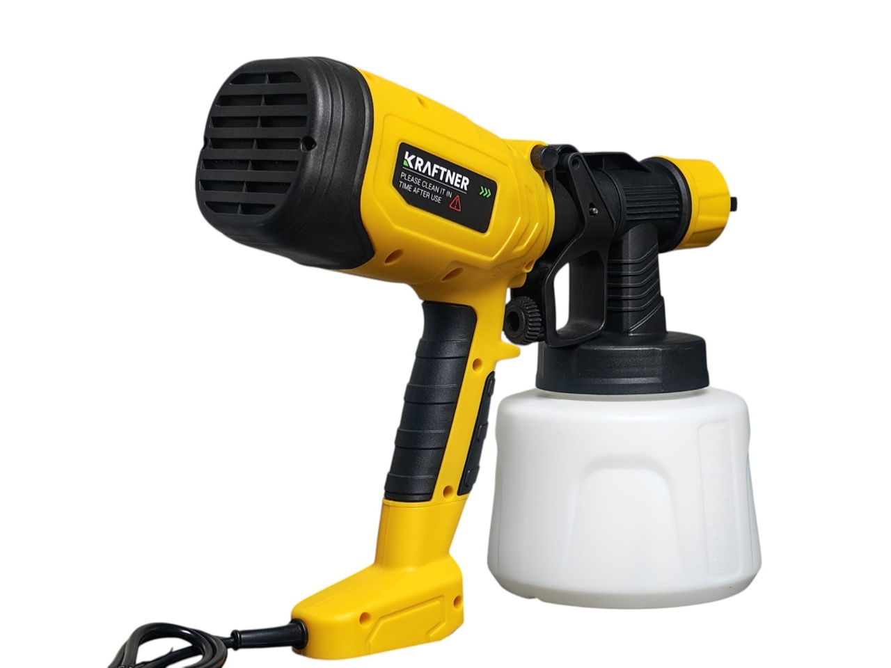 Pistol de vopsit 800w, 1400ml, 4 duze, 32000rpm, 650ml/min, putere variabila KRAFTNER KF-9174 - imagine 6