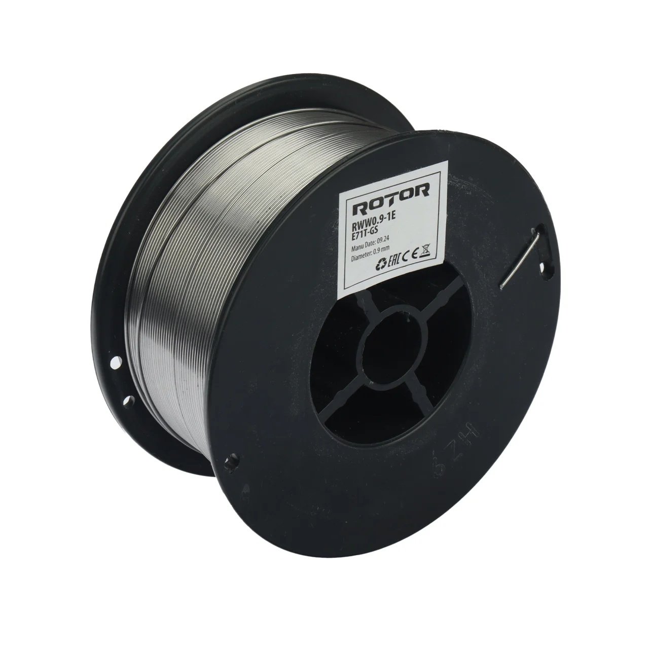 Sarma sudura flux 0.9mm, 1kg, MIG E71T-GS, fara gaz, ROTOR RWW09-1E