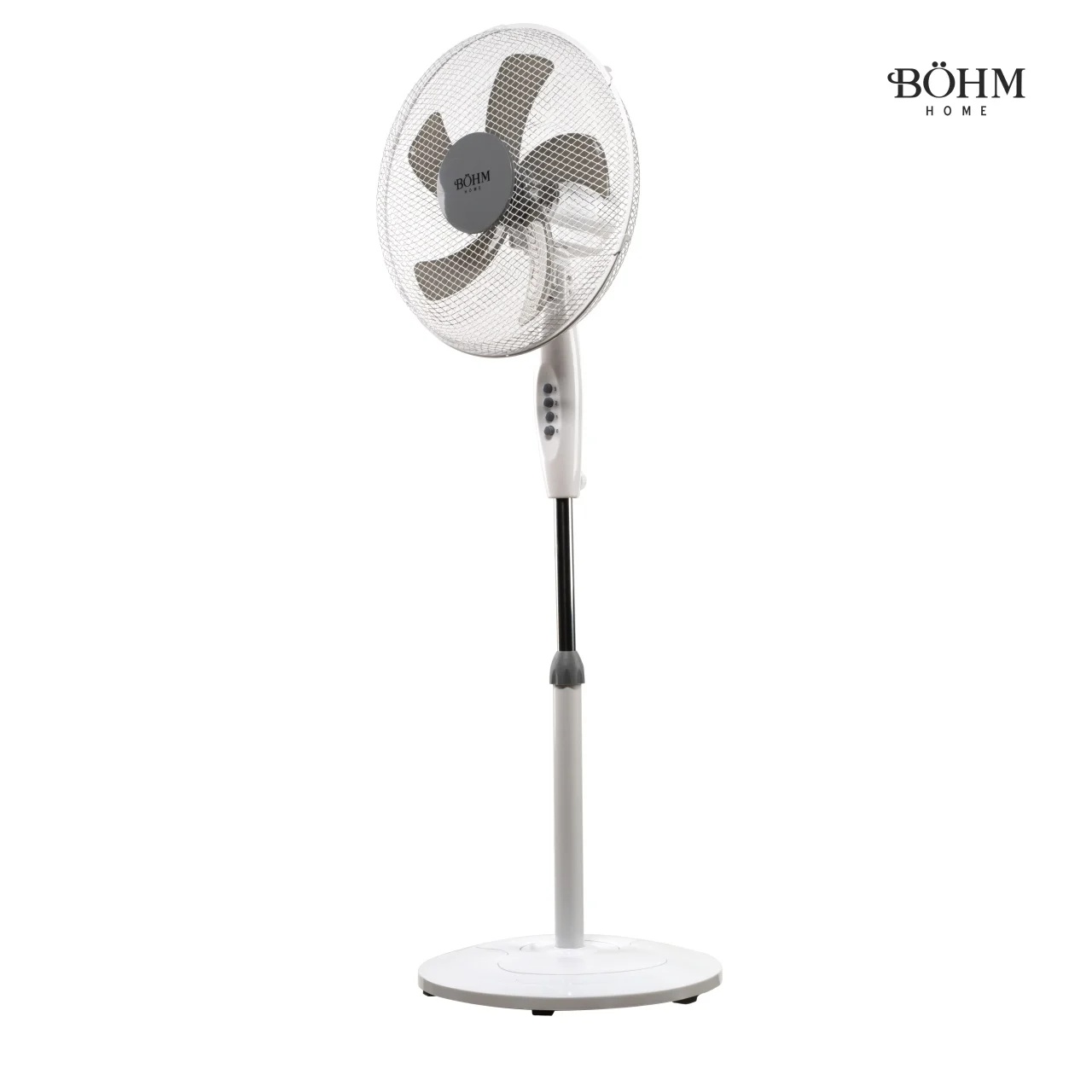 Ventilator aer 16\'\'. 125cm reglabil, oscilatie 90 grade, 3 viteze, 50W, 5 pale BÖHM BLSF-4043