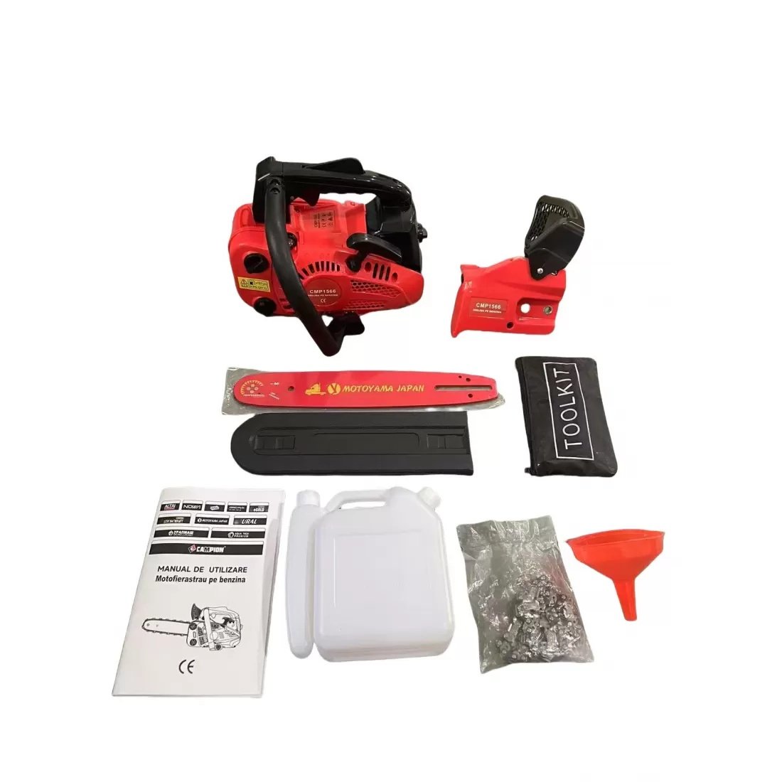Drujba pe benzina de mana pentru constructii, 2.5cp, 25cm, Easy Start, Motoyama Japan CMP1566 - 2 | YEO