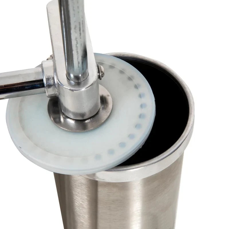 Masina carnati verticala profesionala 4kg, inox, cu 5 palnii, sistem Airstop, CAMPION CMP1164