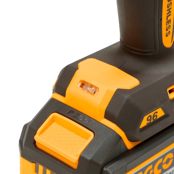 Masina de gaurit si insurubat autofiletanta 20V, Brushless, 96Nm, fara acumulator – INGCO CIDLI209681 - imagine 3