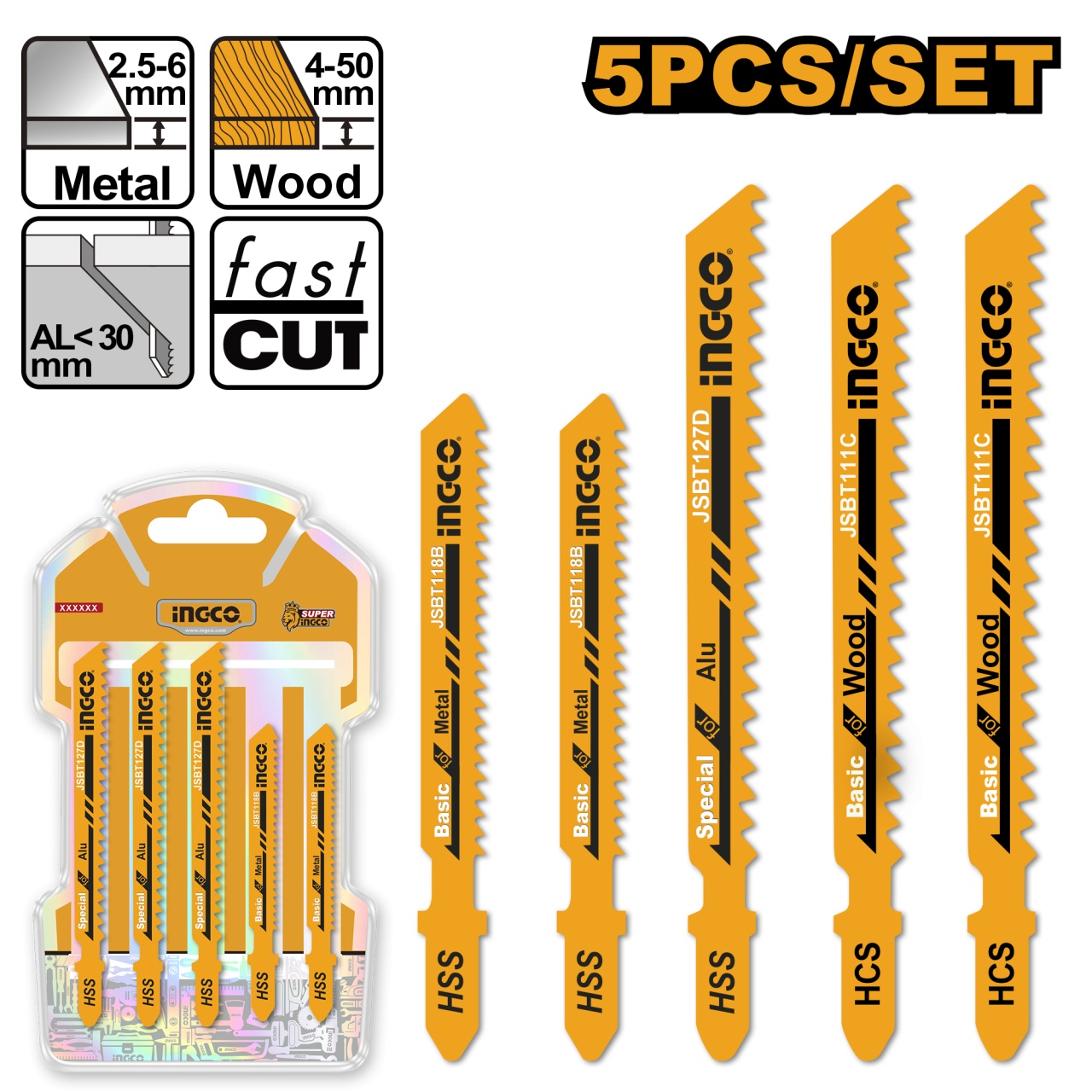 Panze Pendular Metal Aluminiu Lemn 5PCS