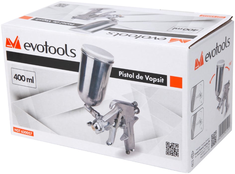 Pistol De Vopsit 1862; 400 ml Evotools - 630057 - 1 | YEO