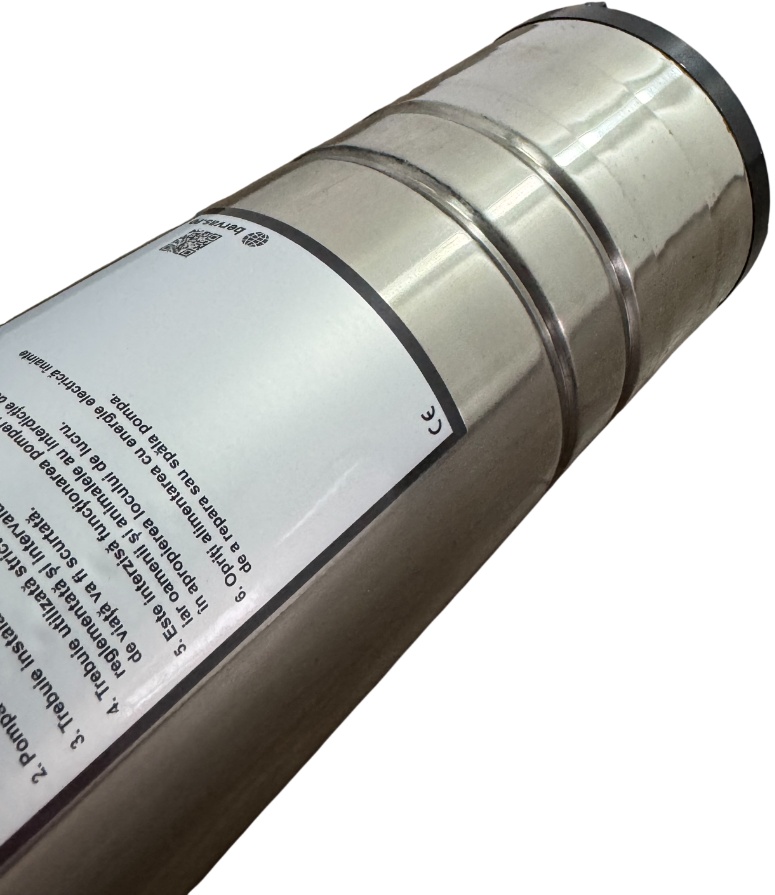 Pompa Inox Submersibila cu Snec Fara Plutitor GW GW7182, Putere 1.1KW (1100W), Cablu 9.5m, Inaltime 51.5cm, Latime 10.5cm, Circumferinta 31cm, Carcasa Otel Inoxidabil, Pentru Apa Curata sau Usor Murdara - imagine 7