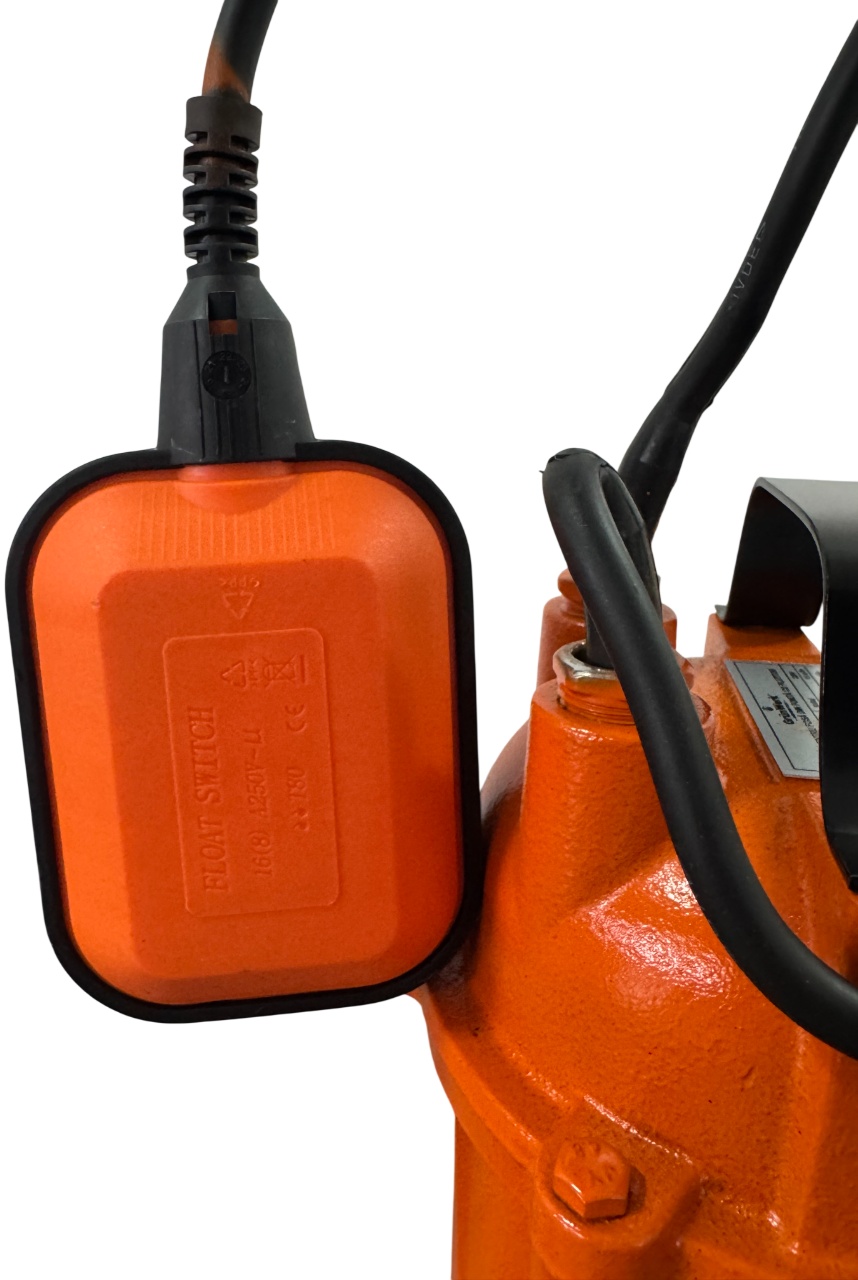 Pompa submersibila apa murdara din fonta GW GW7180, 1.1kW (1100W), cu plutitor automat, cablu 6.7m, pentru drenaj intensiv si evacuare apa cu impuritati - imagine 8