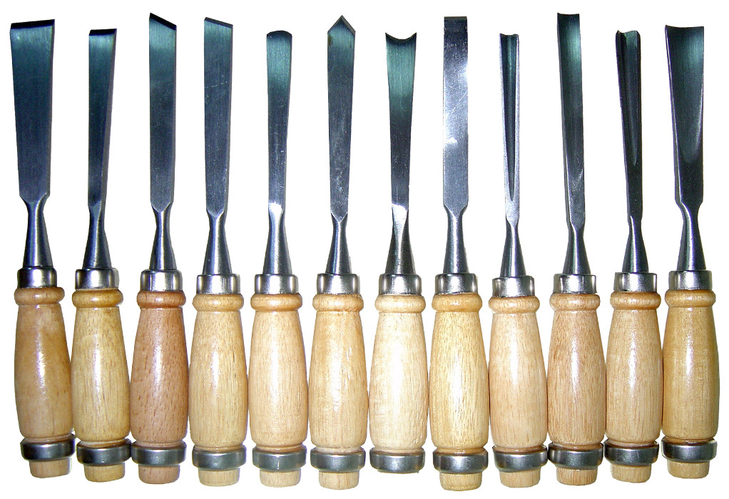 Set 12 BUC Dalta Lemn Sculptura Evotools 636021