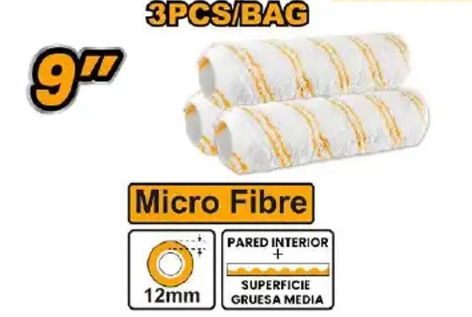 Set de Role pentru Trafalet Interior 230mm (nou) INGCO HRC56091203 - 1 | YEO