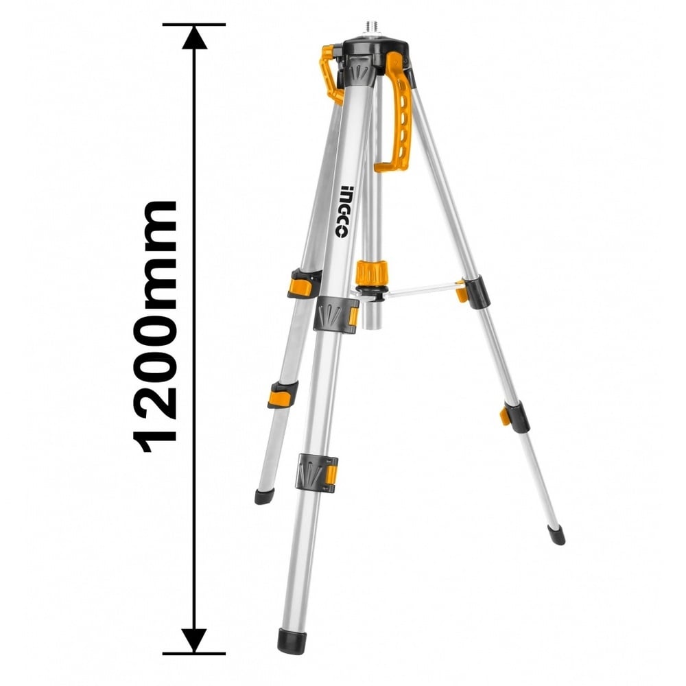 Trepied Aparat Nivela cu Laser din aluminiu 120 cm, Ingco HLLT01152 - 1 | YEO