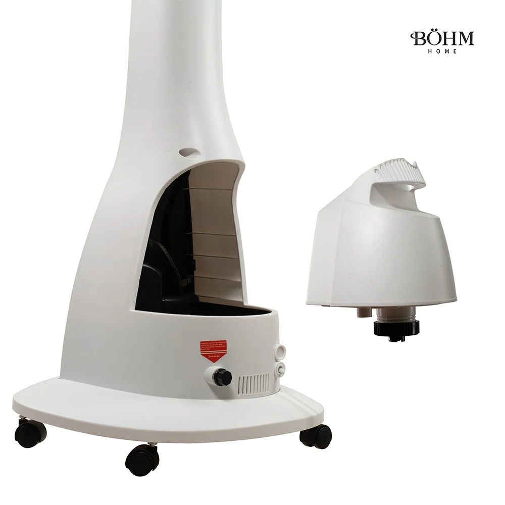 Ventilator racire aer cu Pulverizare Apa și Umidificare 16\'\', oscilatie 80 grade, 3 viteze, 90w, 5 pale, BÖHM BSP40-RA - 1 | YEO