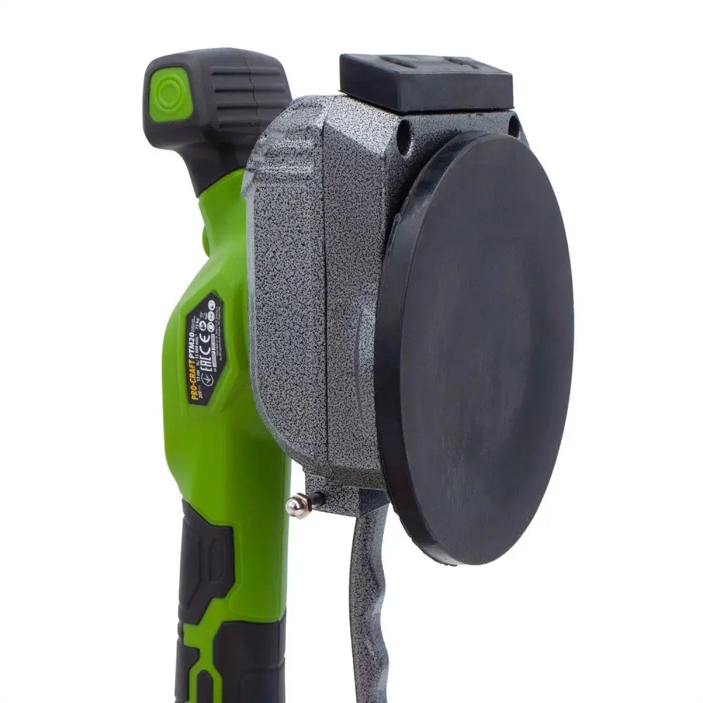 Ventuza pentru gresie cu 1 acumulator si incarcator, 20v, 2AH, 15.000 vibratii/min, 75kg, 130mm, PROCRAFT PTM20 - 2 | YEO