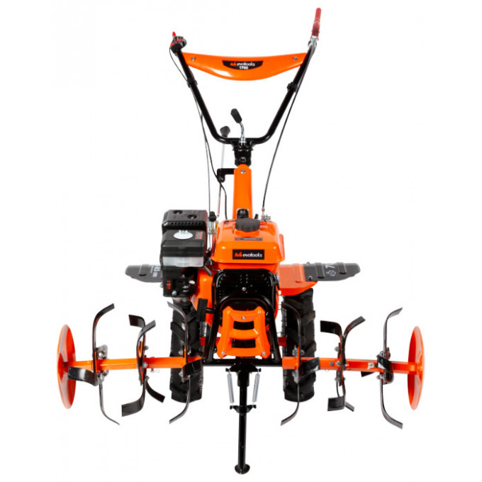 Motocultor 7 CP, 4 timpi T700 cu Priza de putere si Roti Evotools
