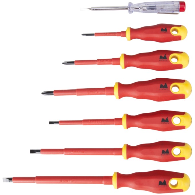Set Surubelnite Electrician 1kv 7 BUC, Evotools 605079