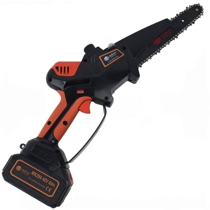 Mini Drujba Electrica cu 2 acumulatori 48V, Lamă + 2 Lanțuri