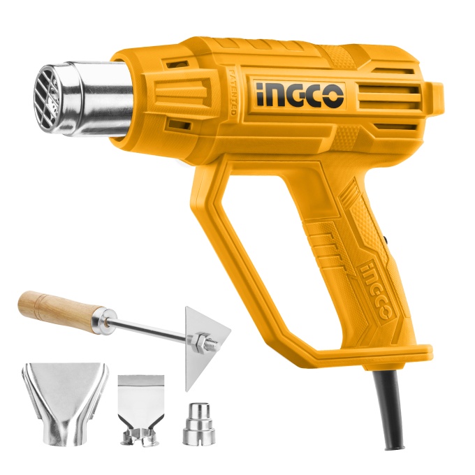 Pistol cu aer cald SuperSelect INGCO HG200038 – 2000 W