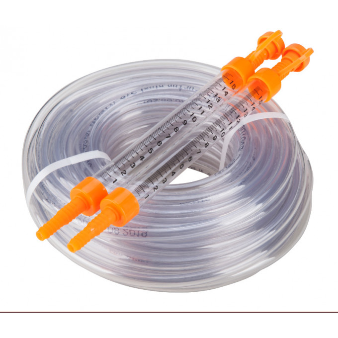 Furtun de Nivel cu 2 Indicatori 3/8 inch, 15 m, Evotools 679398