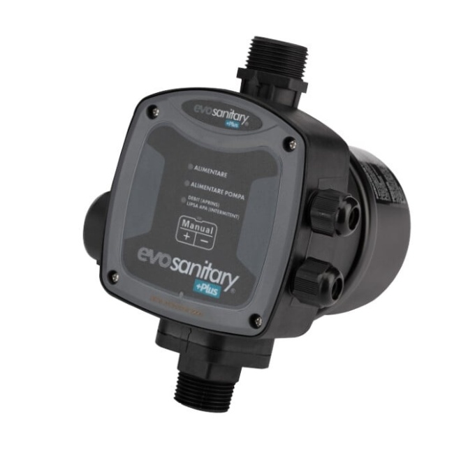 Prescontrol electronic cu vas tampon, pentru pompe de uz casnic, EvoSanitary Plus 682861