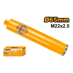 Carota Diamantată Segmentată 65x450mm M22 INGCO DCB580658 – Performanță Industrială pentru Găurire în Beton Armat - Img 2