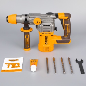 Ciocan rotopercutor 4.5J, 930rpm, 4400bpm, 20V Brushless Fara Acumulator Ingco CRHLI20288 - Img 9