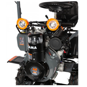 Minitractor 12 CP Ride-On 4x4 R1200 Evotools PLUS Motor Diesel KAMA Motocultor 681943 - Img 2