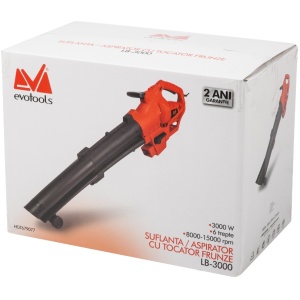 Suflanta / Aspirator Frunze cu Tocator 3000 W, Evotools 679077 - Img 3