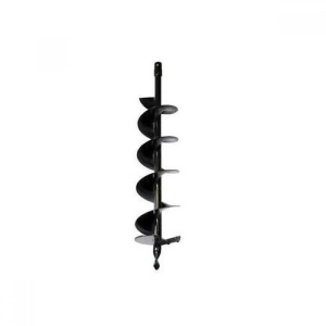 Burghiu motoburghiu 200x800mm, otel dur, pentru sol dur/uscat, B8619 - Img 2