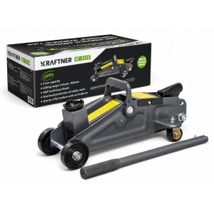 Cric hidraulic 2t tone, tip crocodil 135-300mm, roti transport viratoare KRAFTNER KF-4927