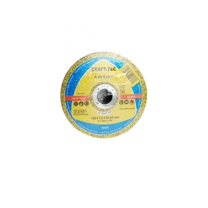 Disc abraziv debitare metal inox CRAFT-TEC MX386 125x1.2x22.3 mm set 25 buc viteza 80 m/s compatibil polizor unghiular