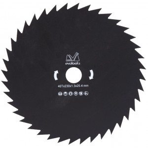 Disc pentru Motocoasa 230 x 25.4 x 1.3 x 40 mm