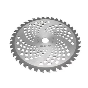 Disc vidia 230mm, 40 dinti, 25,4mm, pentru motocoasa, dinti vidia premium, CAMPION PROFESSIONAL